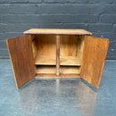 Industrial powerhouse props prop rental hire vintage movie film set dec wooden cupboard cabinet brown