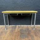 Industrial powerhouse props prop rental hire vintage movie film set dec yellow desk table
