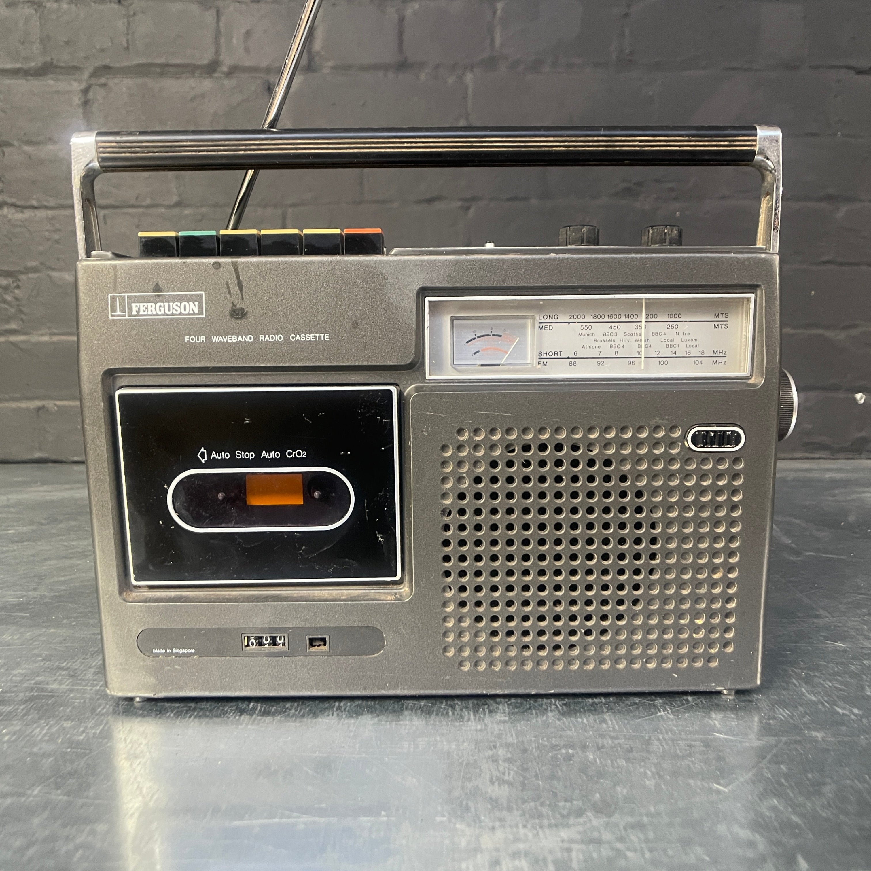 Ferguson radio cassette Qty 1 – Powerhouse Props