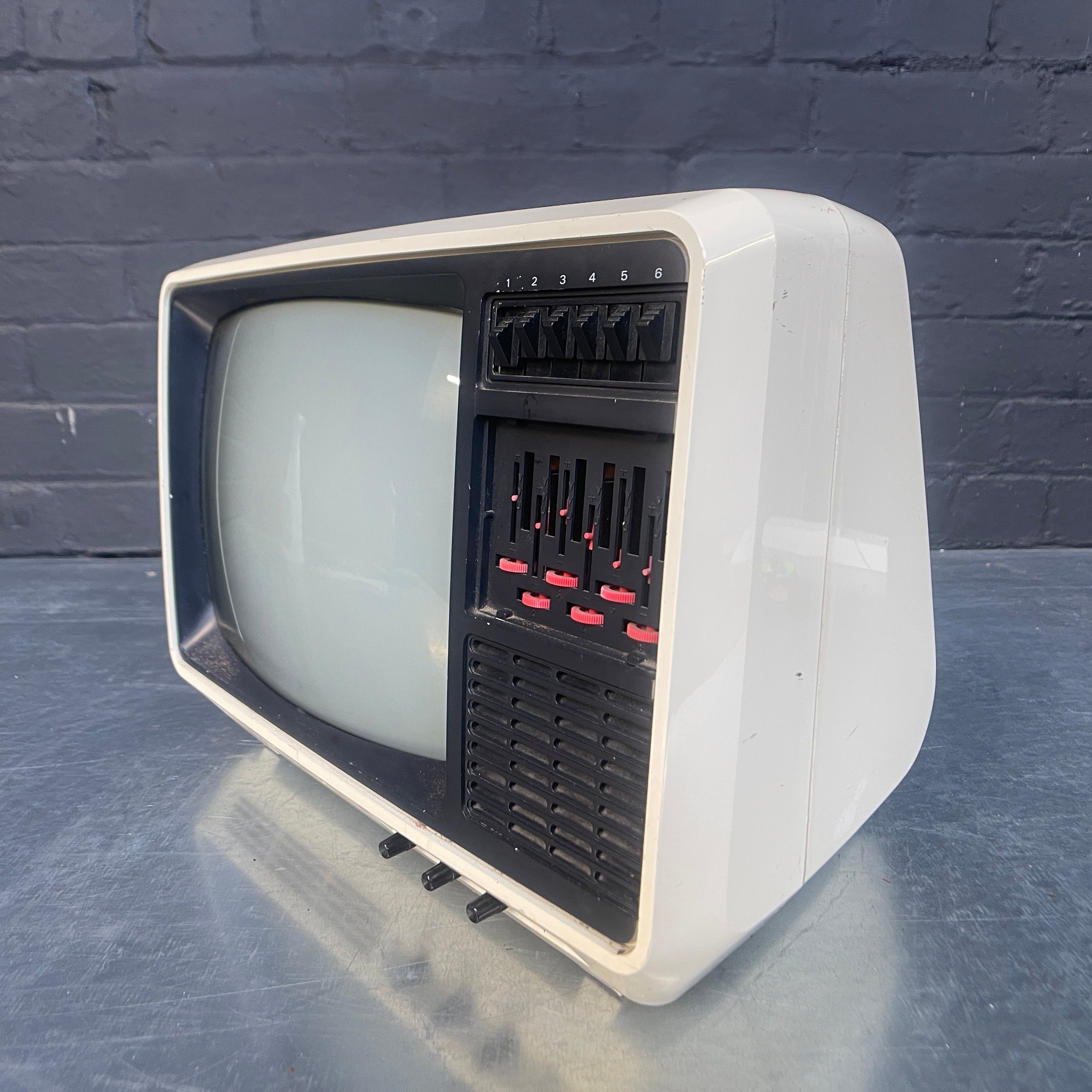 Industrial powerhouse props prop rental hire vintage tv movie film set dec Philips television 1970 1970's