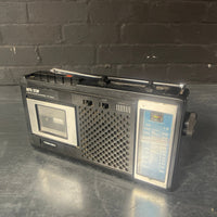 Industrial powerhouse props prop rental hire vintage tv movie film set dec Toshiba radio cassette player 1970 1970's 1