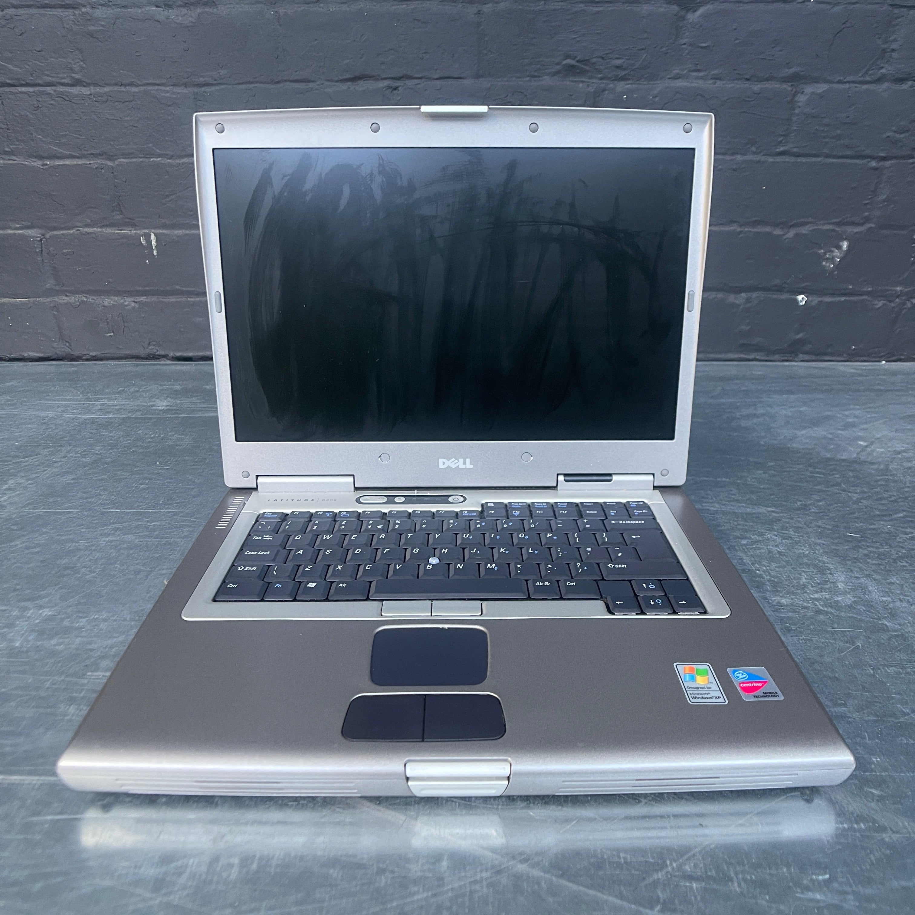 Industrial powerhouse props prop rental hire vintage tv movie film set dec computer computing Dell laptop 1