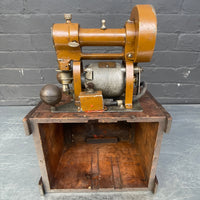 Industrial powerhouse props prop rental hire vintage tv movie film set dec jigsaw cutter tool tools boxed