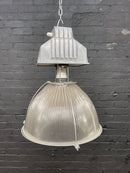 Industrial powerhouse props prop rental hire vintage tv movie film set dec light lights lighting holophane glass