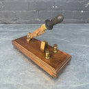  Industrial powerhouse props prop rental hire vintage tv movie film set dec mahogany base switch