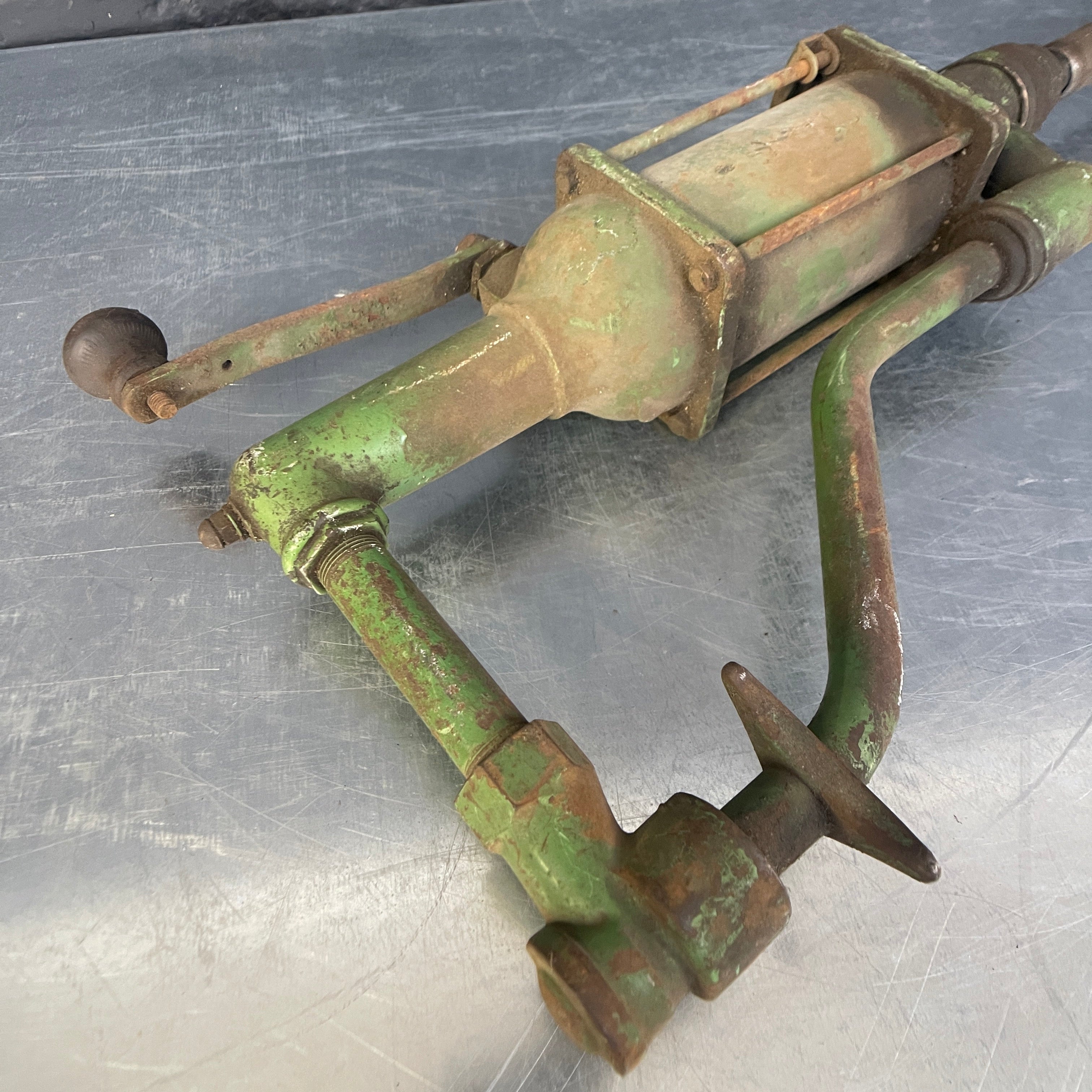 Industrial powerhouse props prop rental hire vintage tv movie film set dec oil pump tool tools