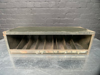 Industrial powerhouse props prop rental hire vintage tv movie film set dec pigeonholes metal steel