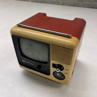Industrial powerhouse props prop rental hire vintage tv movie film set dec portable tv television JVC 1
