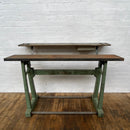 Industrial powerhouse props prop rental hire vintage tv movie film set dec workbench shelf steel