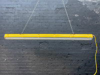 Industrial powerhouse props prop rental hire vintage tv movie film set dec yellow strip light lighting lights 1