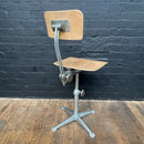 Industrial swivel adjustable draughting office chair ahrend cirkel 2