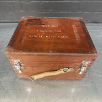 MOD resistance tester electrical scientific military Industrial powerhouse props prop rental hire vintage movie film set dec 3