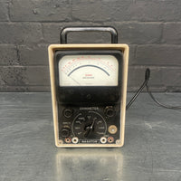 OHM meter tester electrical scientific Industrial powerhouse props prop rental hire vintage movie film set dec