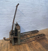 Powerhouse props prop hire rental industrial pallet truck old rusty 2
