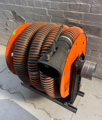 Powerhouse props vintage industrial hose assembly reel hire rental movie