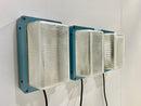 Powerhouse props vintage light lights bulkhead glass lighting rental hire movie film