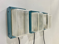 Powerhouse props vintage light lights bulkhead glass lighting rental hire movie film