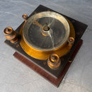 antique galvanometer electrical scientific brass Industrial powerhouse props prop rental hire vintage movie film set dec 1