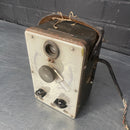 bridge tester electrical cream Industrial powerhouse props prop rental hire vintage movie film set dec 1