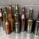 brown green old vintage apothecary bottles chemist 2