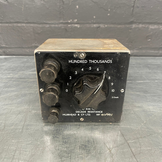 Decade resistance control switch Qty 1