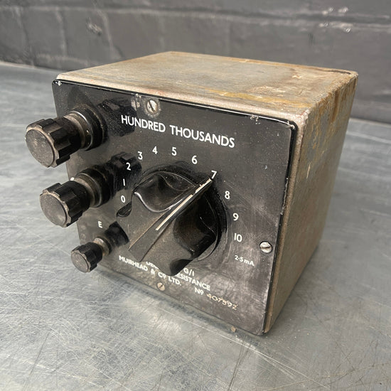 Decade resistance control switch Qty 1