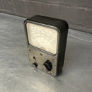 electrical OHMS meter tester scientific Industrial powerhouse props prop rental hire vintage movie film set dec black 1