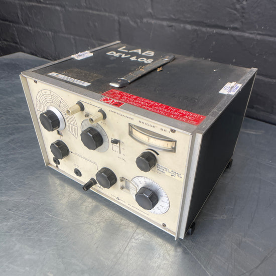 Electrical impedance bridge Qty 1