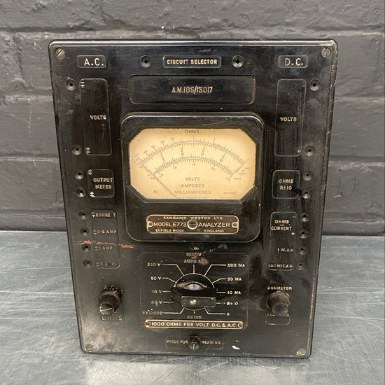 Electrical military analyser Qty 1