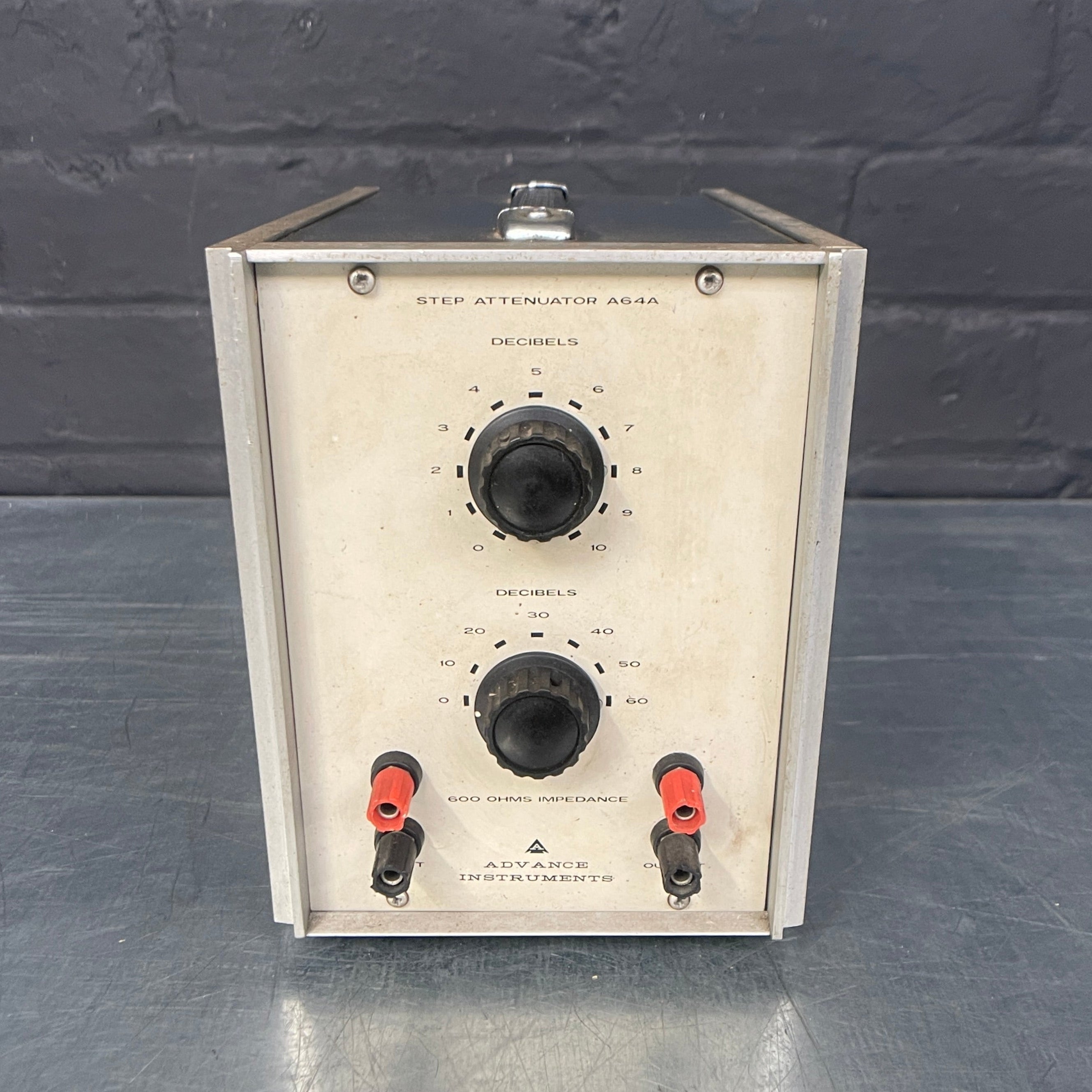 electrical step attenuator scientific Industrial powerhouse props prop rental hire vintage movie film set dec