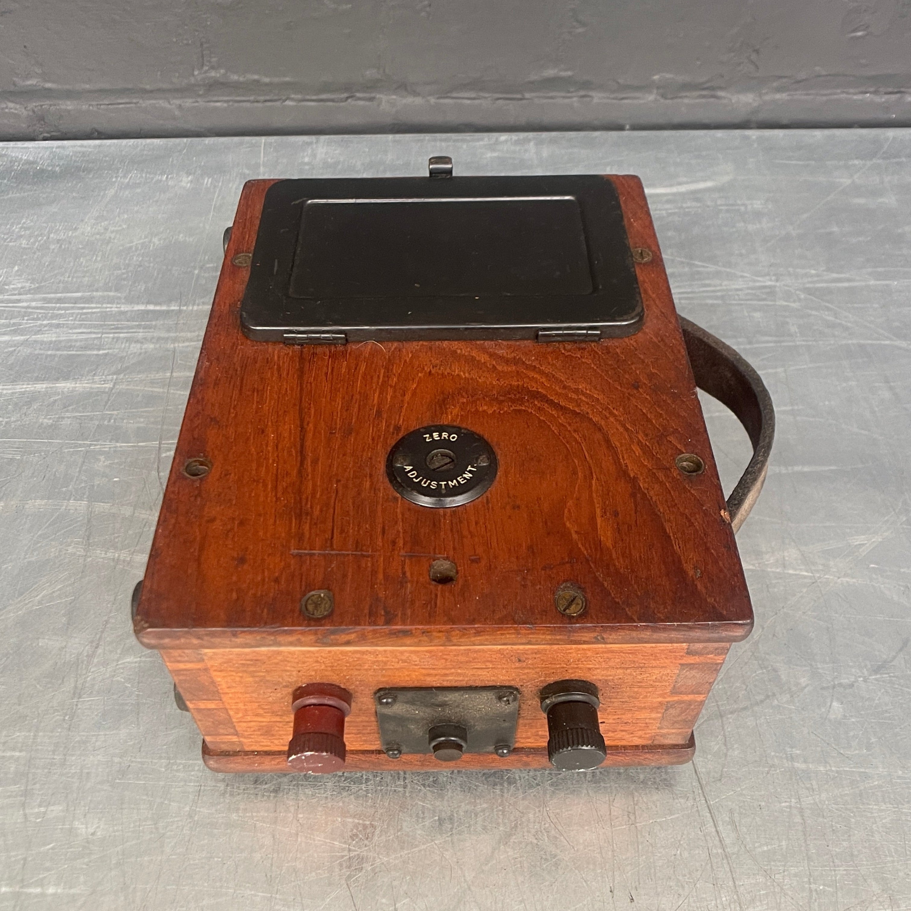 electrical volt meter equipment scientific Industrial powerhouse props prop rental hire vintage movie film set dec box 1