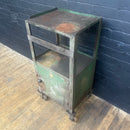 engineers trolley cart green Industrial powerhouse props prop rental hire vintage movie film set dec 1