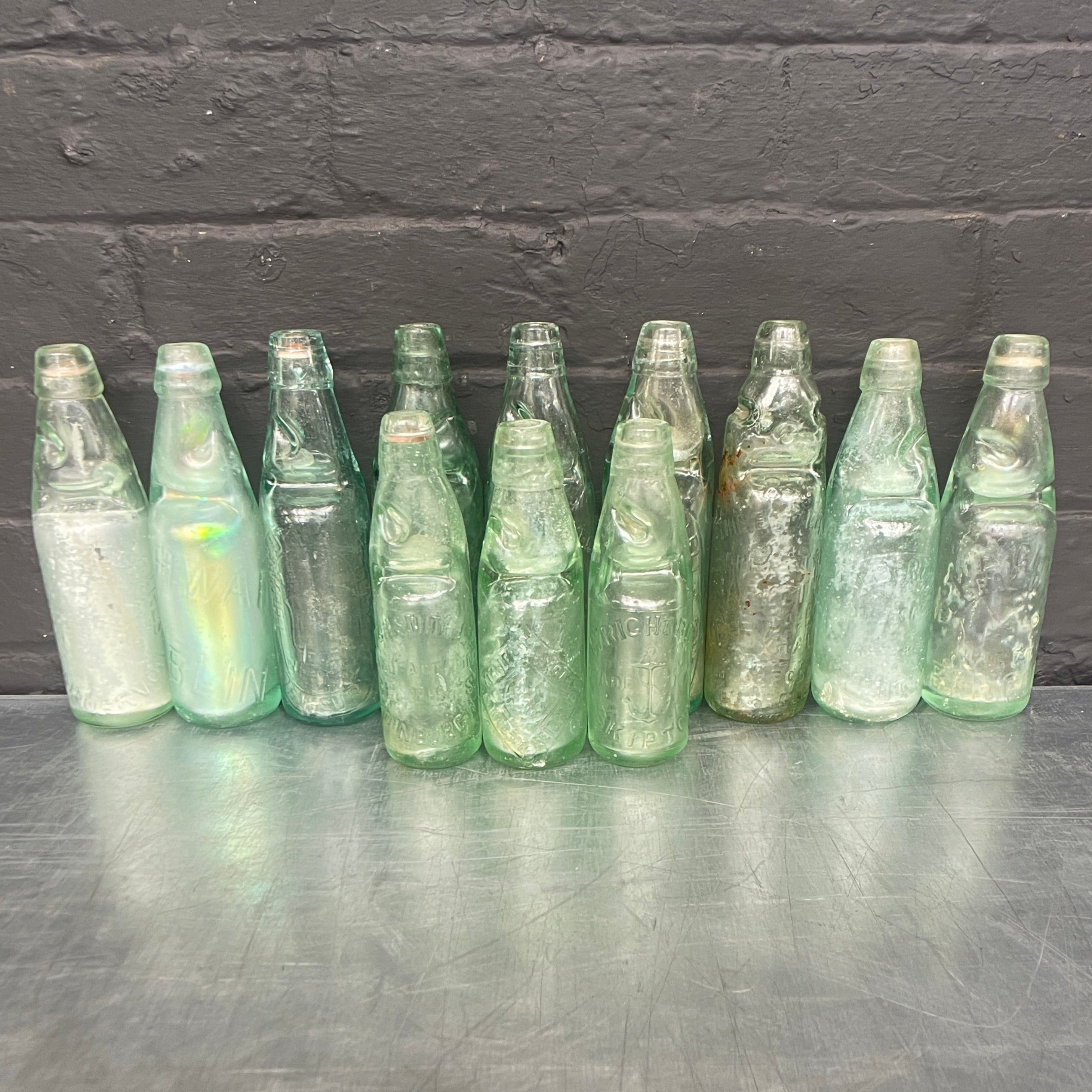 green old vintage apothecary bottles chemist