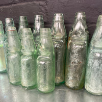 green old vintage apothecary bottles chemist 2