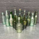 green old vintage apothecary bottles chemist 3