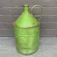 green tin oil can steel metal Industrial powerhouse props prop rental hire vintage movie film set dec