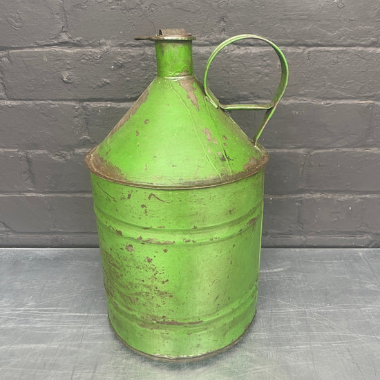 Green oil can Qty 1