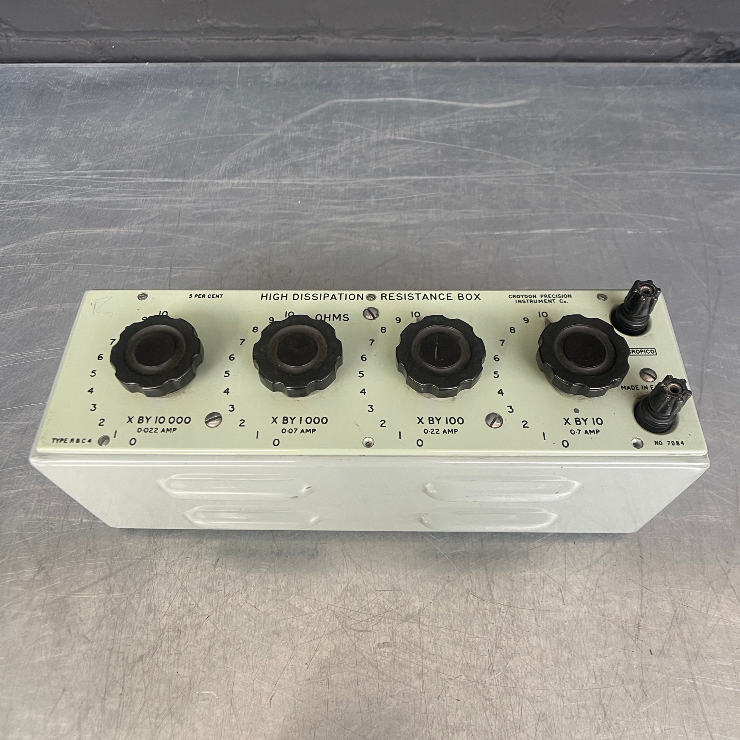 high dissipation resistance box electrical control switch Industrial powerhouse props prop rental hire vintage movie film set dec