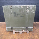 industrial military crate case box container Industrial powerhouse props prop rental hire vintage movie film set dec