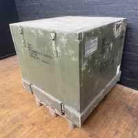 industrial military crate case box container Industrial powerhouse props prop rental hire vintage movie film set dec 1