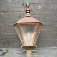 large vintage street light lamp Industrial powerhouse props prop rental hire vintage movie film set dec light lighting 1