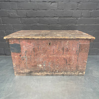 large wooden wood box crate trunk Industrial powerhouse props prop rental hire vintage movie film set dec