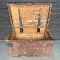 large wooden wood box crate trunk Industrial powerhouse props prop rental hire vintage movie film set dec 1