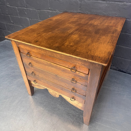 Letterpress print press drawers Qty 1