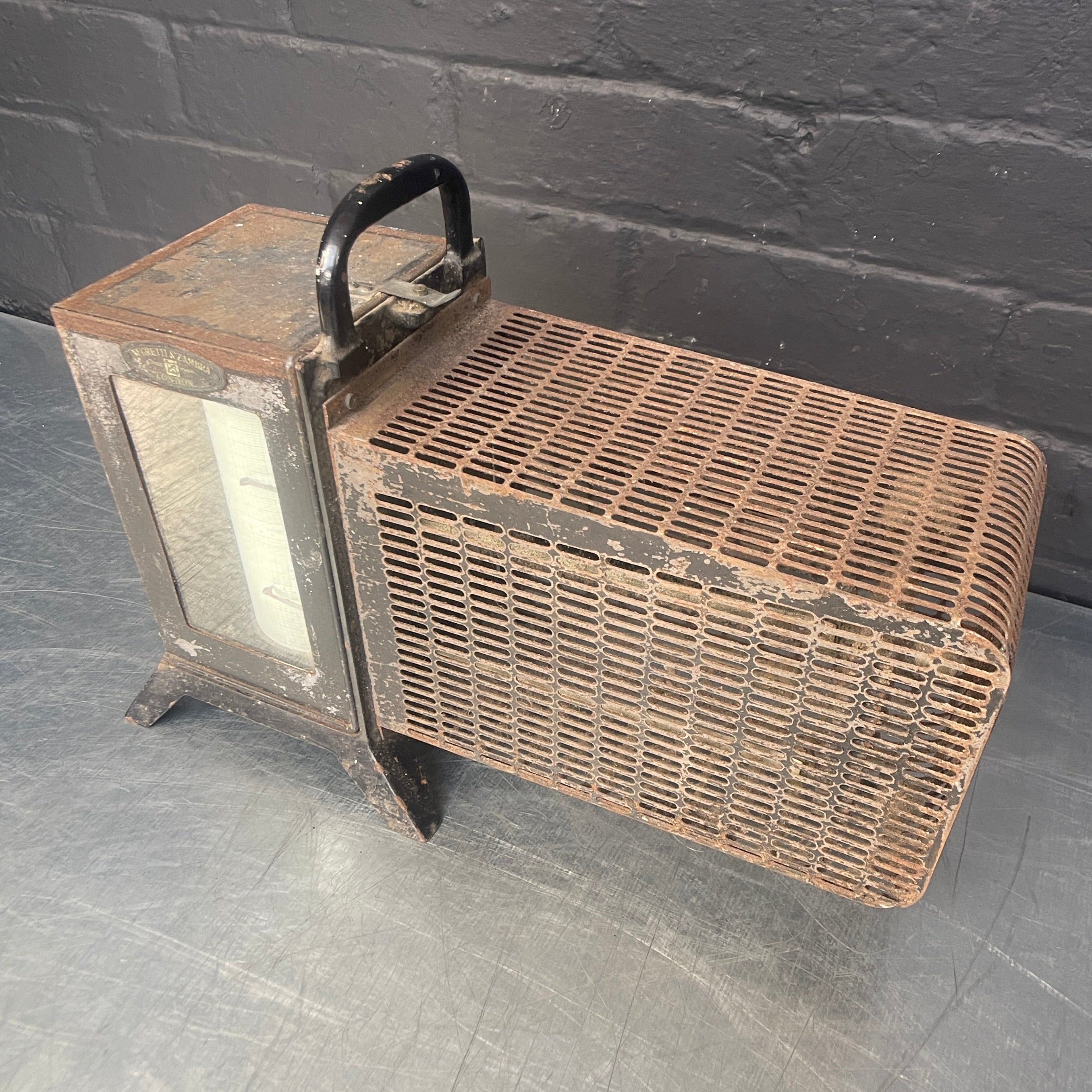 meter Antique barograph scientific 1930s 1940s 1950s Industrial powerhouse props prop rental hire vintage movie film set dec 1
