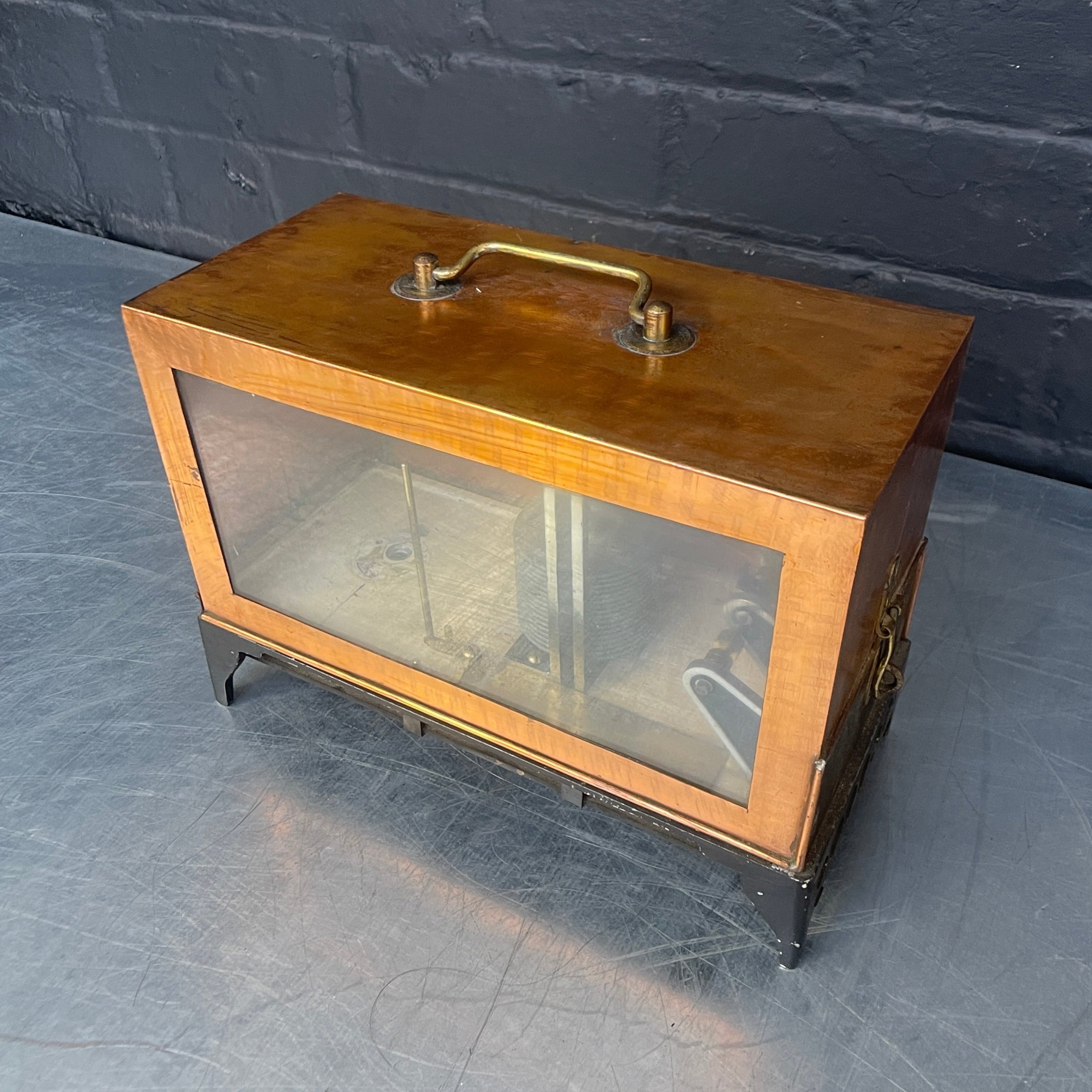 meter Antique barograph scientific Industrial powerhouse props prop rental hire vintage movie film set dec 1