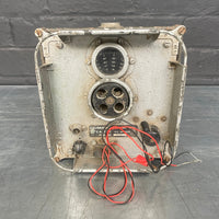 military communication device radio electrical Industrial powerhouse props prop rental hire vintage movie film set dec