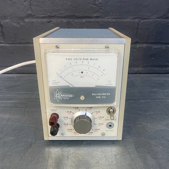 Millivoltmeter tester Qty 1