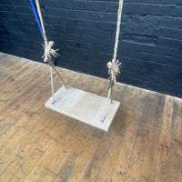 playground children's steel swing Industrial powerhouse props prop rental hire vintage movie film set dec 1