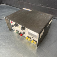 portable appliance tester electrical test kit Industrial powerhouse props prop rental hire vintage movie film set dec 1